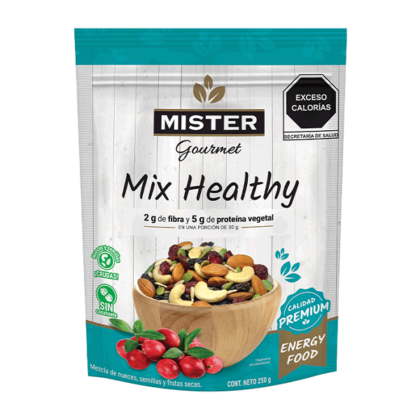 MIX HEALTHY  MISTER GOURMET  BOLSA 250  GR.