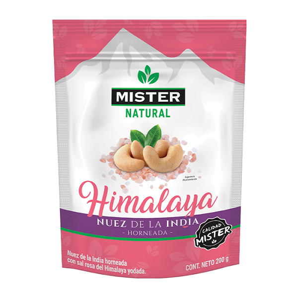 NUEZ DE LA INDIA MISTER NATURAL BOLSA 200  GR.