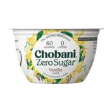 YOGHURT GRIEGO VAINILLA CHOBANI SIN AZUCAR 150  GR.