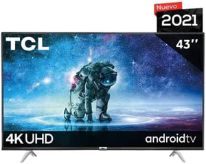 PANTALLA DE 43 PLG UHD SMARTV ANDROID TV  TCL 1  PZA.