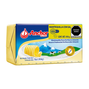 ANCHOR MANTEQUILLA CON SAL 454 g 454  GR.