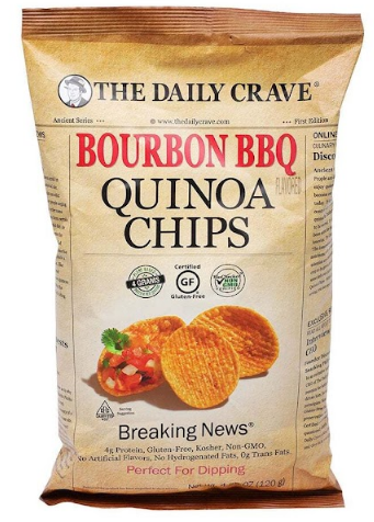 PAPAS DE QUINOA SABOR BBQ 120  GR.