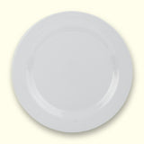 PLATO BLANCO REDONDO MELAMINA 1  PZA.