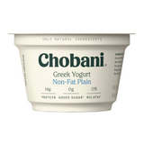 YOGHURT GRIEGO NATURAL CHOBANI 0% GRASA 150  GR.