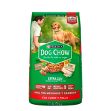 ALIMENTO PARA PERRO DOG CHOW ADULTO RAZAS GRANDES 21% PROTEÍNA BOLSA 4  KG.