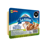 QUESO MANCHEGO REBANADO LA VILLITA 800  GR.