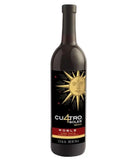 VINO TINTO ROBLE CUATRO SOLES 750  ML.