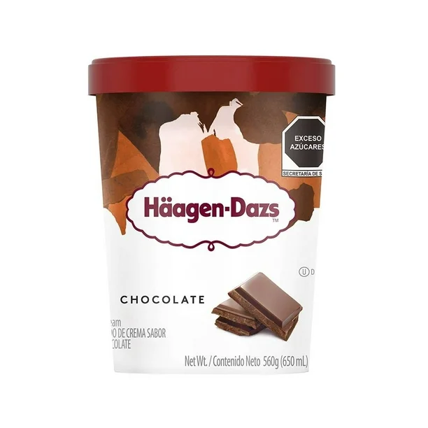 HELADO HAAGEN DAZS CHOCOLATE 560  GR.