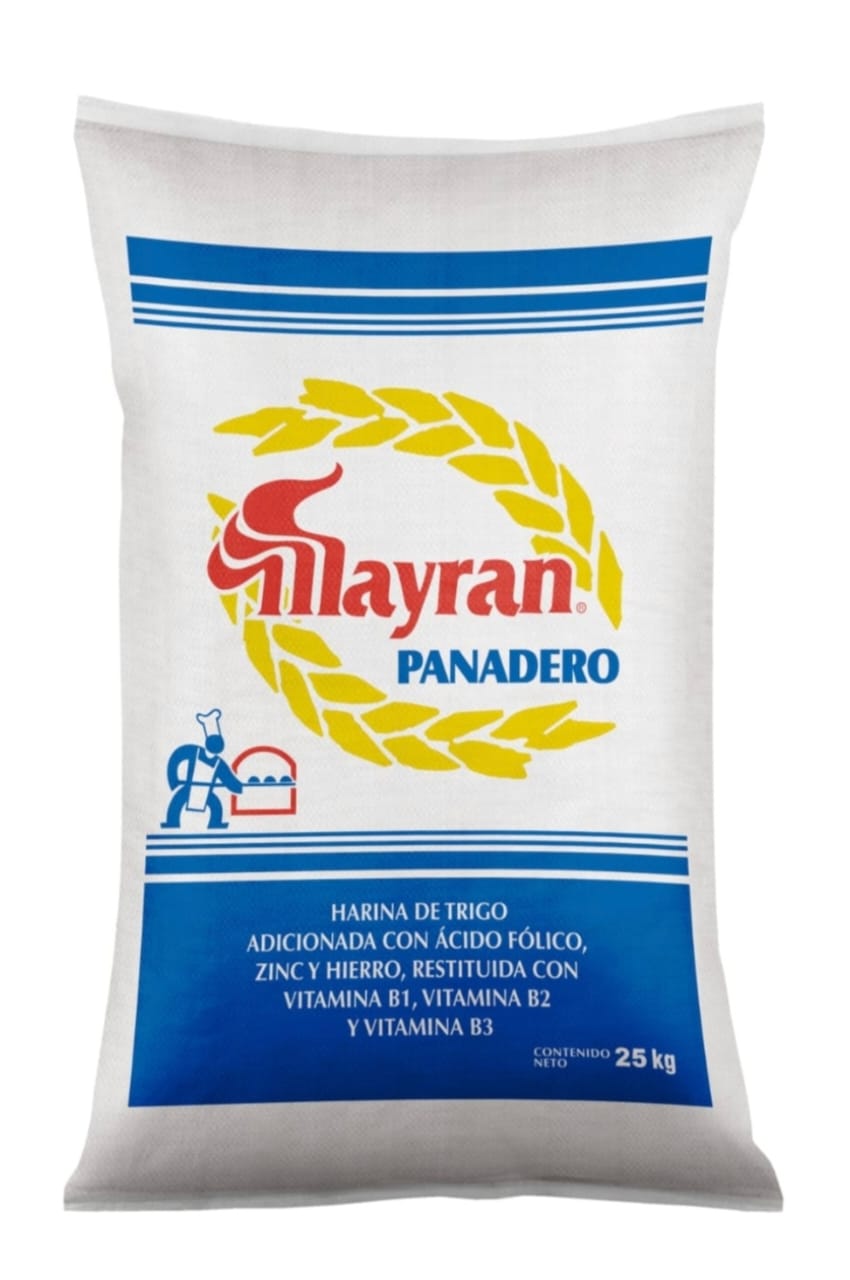 Harina Mayran Panadero saco 25 kg 25  KG.