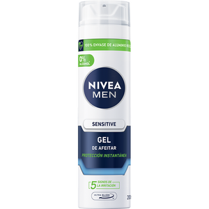 GEL PARA AFEITAR EXTREME  SENSITIVE NIVEA 200  ML.