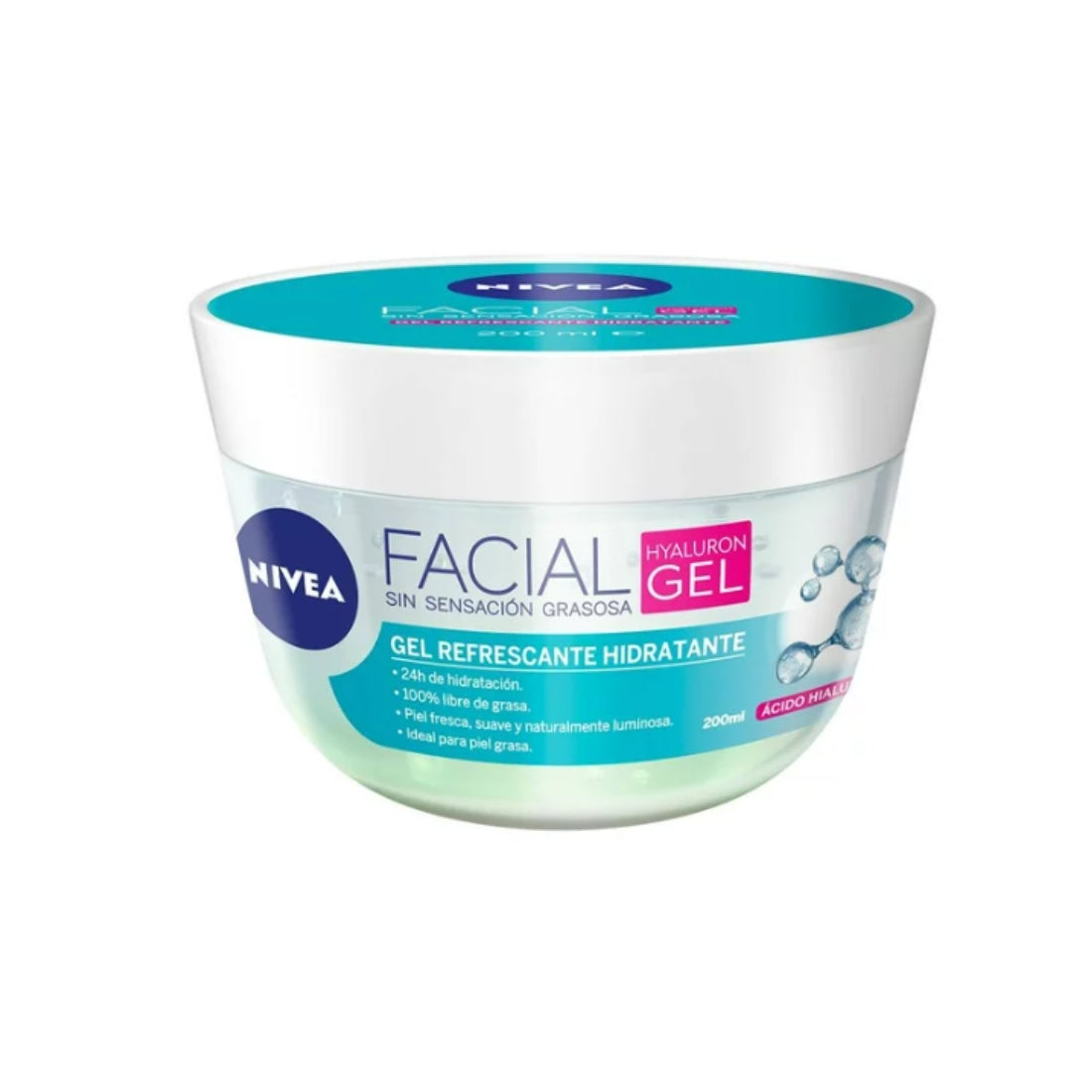 CREMA FACIAL NIVEA ACIDO HIALURONICO 200  ML.