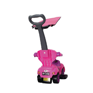 CARRITO PARA NIÑOS CORREPASILLOS ROSA 1  PZA.