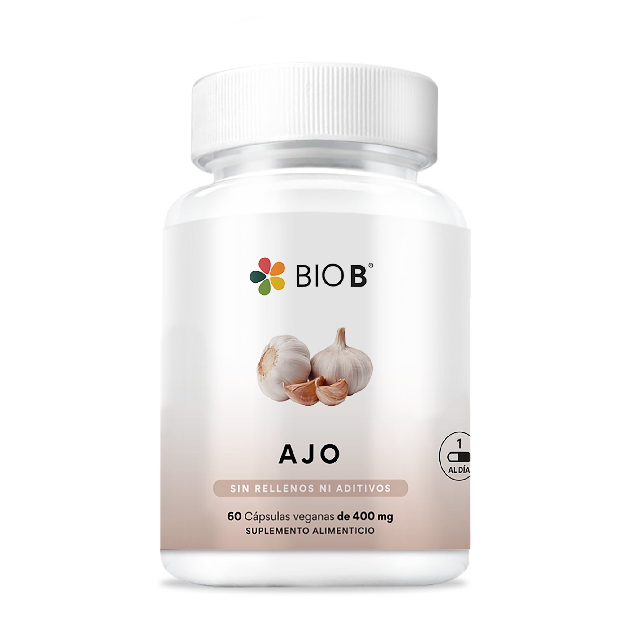 AJO BIO B FRASCO 60 CAPSULAS 1  PZA.