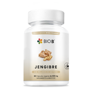 JENGIBRE BIO B FRASCO 60 CAPSULAS 1  PZA.