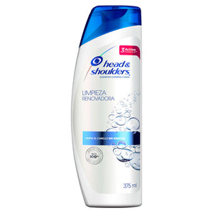 SHAMPOO HEAD & SHOULDERS LIMPIEZA RENOVADORA 375  ML.