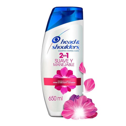 SHAMPOO HEAD & SHOULDERS CONTROL CASPA 650  ML.