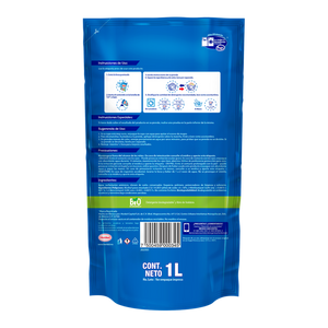 DETERGENTE LIQUIDO 123 POUCH COLOR 1  LT.