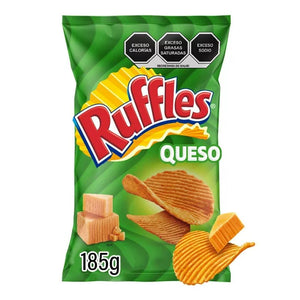 RUFFLES QUESO FAMILIAR 185  GR.