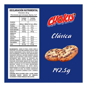 GALLETA CHOKIS GAMESA PAQUETE 142.500  GR.