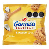 GAMESA GALLETA  BARRAS DE COCO PAQUETE 212  GR.