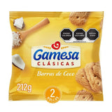 GAMESA GALLETA  BARRAS DE COCO PAQUETE 212  GR.