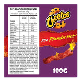 CHEETOS FLAMIN HOT MAX 82  GR.