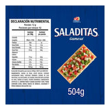 GALLETAS SALADITAS DE GAMESA CAJA 504  GR.