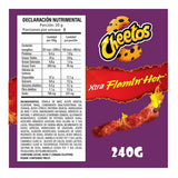 CHEETOS FLAMIN HOT FAMILIAR 240  GR.