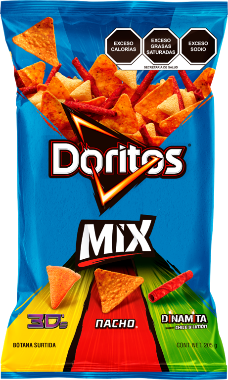 DORITOS MIX 205 GRS 205  GR.