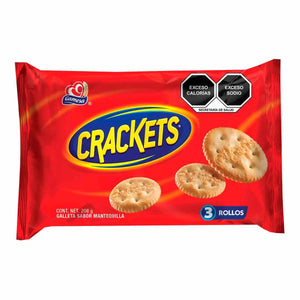 GALLETAS CRACKETS GAMESA BOLSA 208  GR.