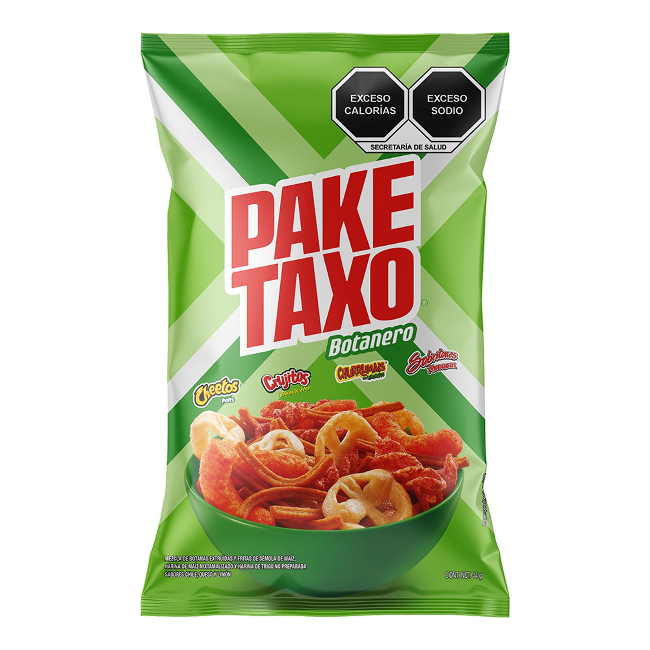 PAKETAXO SABRITAS BOTANERO INO 44  GR.