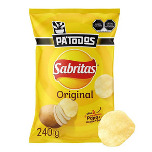 SABRITAS SAL PATODOS 240  GR.