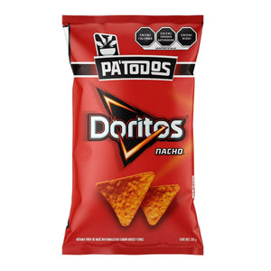 DORITOS NACHO PATODOS 335  GR.