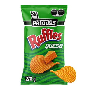 RUFFLES QUESO PATODOS 278  GR.