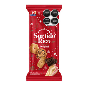 GALLETAS SURTIDO RICO GAMESA PAQUETE 164  GR.