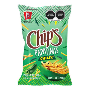 PAPATINAS CHIPS CHILIX 200 GRS 200  GR.