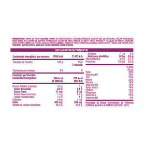 PAN INTEGRAL MULTIGRANO OROWEAT PAQUETE 680  GR.