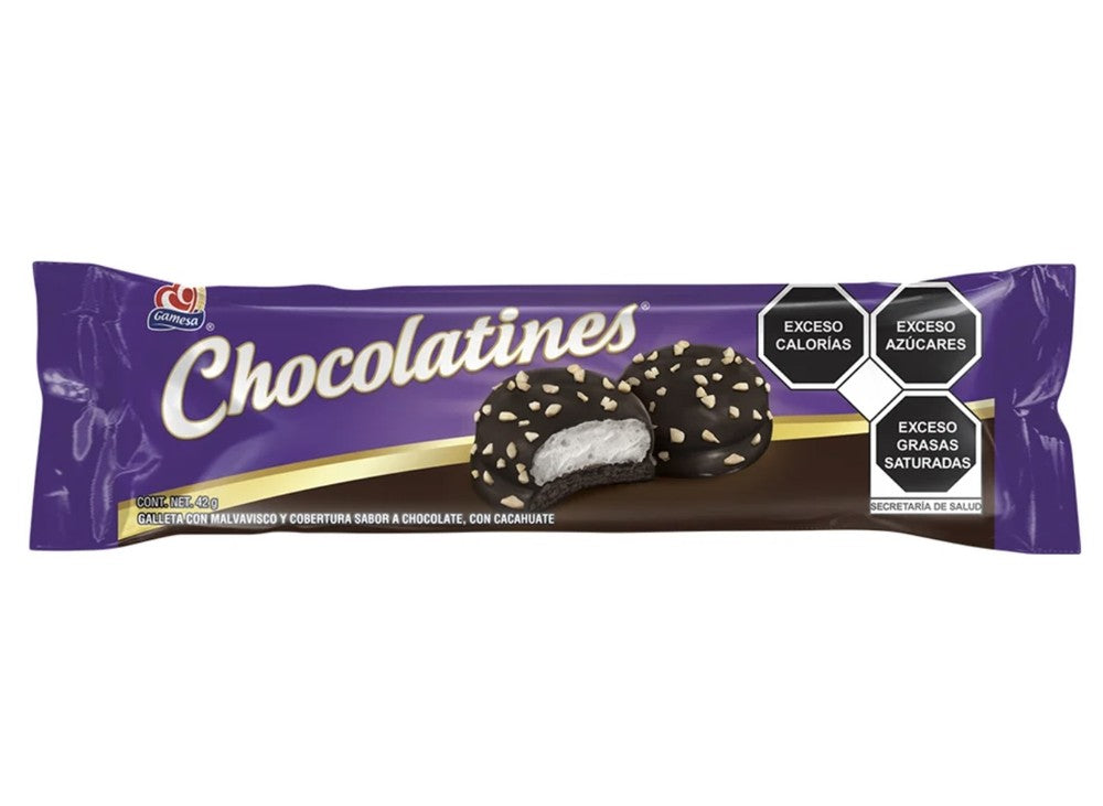 GALLETA CHOCOLATINES GAMESA PAQUETE 42  GR.