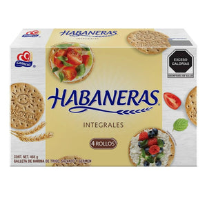 GALLETAS HABANERAS INTEGRALES GAMESA CAJA 468  GR.