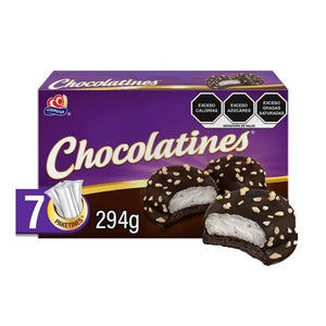 GALLETAS CHOCOLATINES GAMESA CAJA 294  GR.