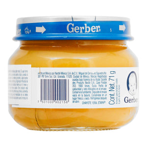 GERBER 1RA ETAPA CHAYOTE FRASCO 71  GR.