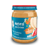 GERBER 3RA ETAPA VERDURAS C/POLLO Y ARROZ FRASCO 170  GR.