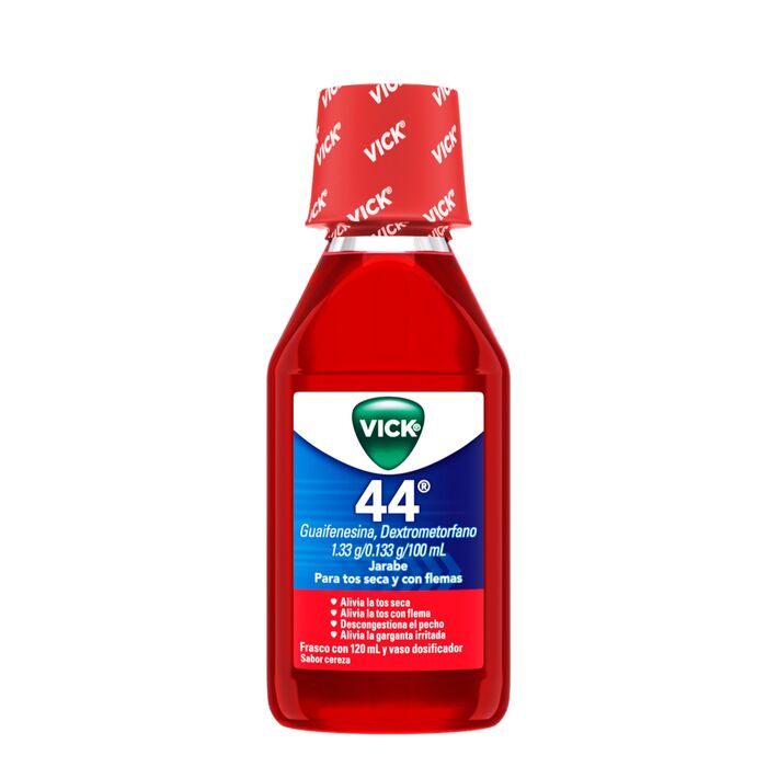 VICK 44 INF-AD CEREZA JBE 120ML 1  PZA.