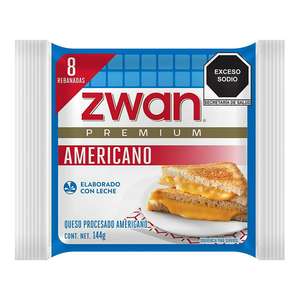 QUESO AMERICANO ZWAN 144  GR.