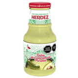 SALSA GUACAMOLE PICANTE HERDEZ BOTELLA 240  GR.