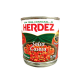 SALSA CASERA ROJA HERDEZ LATA 210  GR.