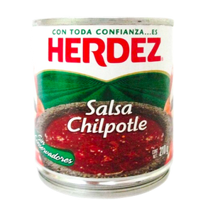 SALSA CHILPOTLE HERDEZ LATA 210  GR.