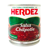 SALSA CHILPOTLE HERDEZ LATA 210  GR.