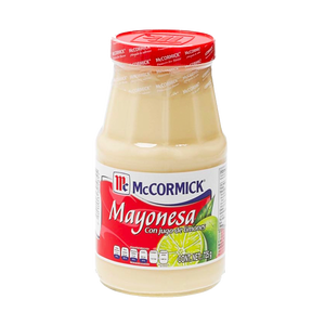 MAYONESA CON JUGO DE LIMONES McCORMICK FRASCO 725  GR.