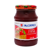 MERMELADA DE FRESA McCORMICK  FRASCO 270  GR.